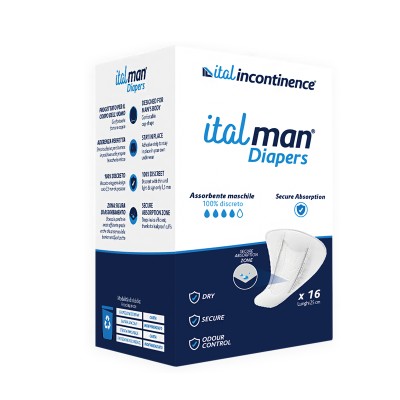 Assorbente per uomo - Italman Diapers, Dispositivi monouso